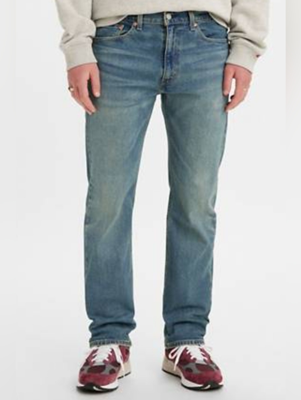 Levi’s 505 Regular Fit Men’s Jeans 36x32 (Fits 36x30) Dark Wash Indigo Denim GUC